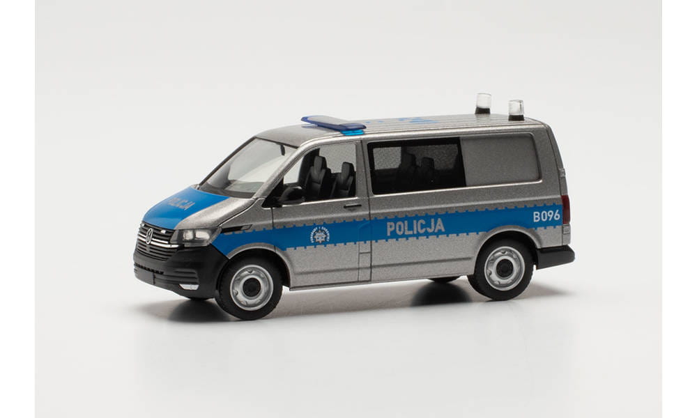 Herpa VW T6 Multivan Fraport Marshalling – Modellauto Im Maßstab 1:87