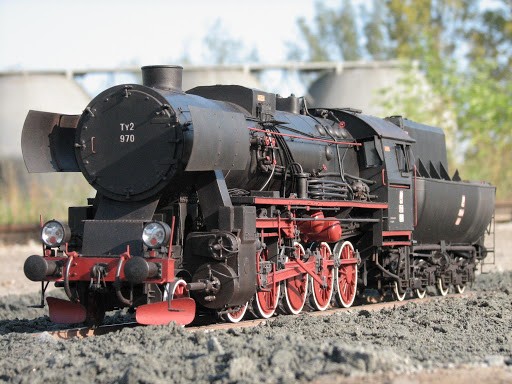 Lokomotywa parowa Ty2 PKP, ep. III, Roco 72062 Skala 1:87 HO