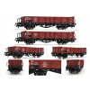 Roco 6600150 , Wagony towarowe PKP Wddt H0 – zestaw 2 wagonów , skala H0