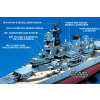 Tamiya 78028 USS New Jersey BB-62 pancernik 1:350