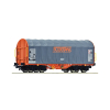 Roco 6600133 , Wagon z plandeką przesuwną Shimmns Sogetank H0 , skala H0