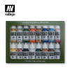 Vallejo 70.101 – Folkstone Basics Set | Zestaw Farbek Modelarskich 16x17 ml