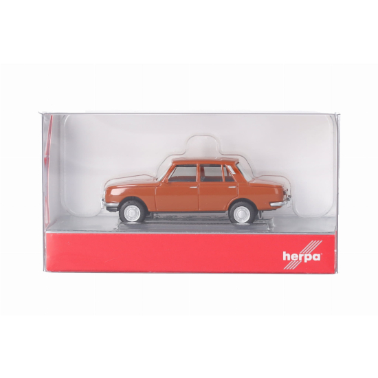 Herpa 022903-007 – Wartburg 353 '66 | Pomarańczowo-brązowy | Skala 1:87 H0