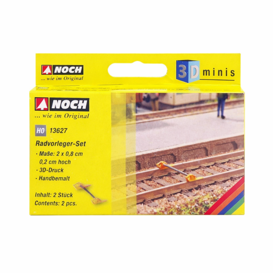 Noch 13627 , Rolki do torów – zestaw 2 szt. , skala H0