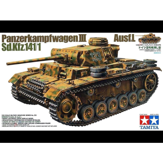 German Panzer III L (Tamiya 35215) 1:35