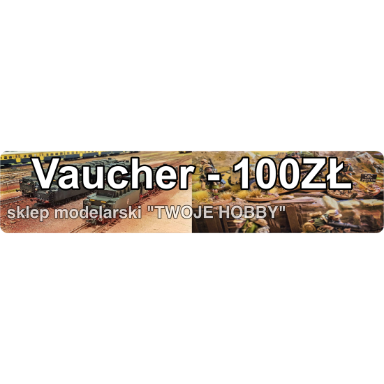 Vaucher Bon Prezentowy Twoje Hobby - 100zł