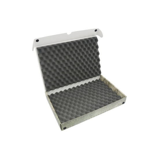 Pudełko z pianka falistą na modele na podstawkach 20/25mm