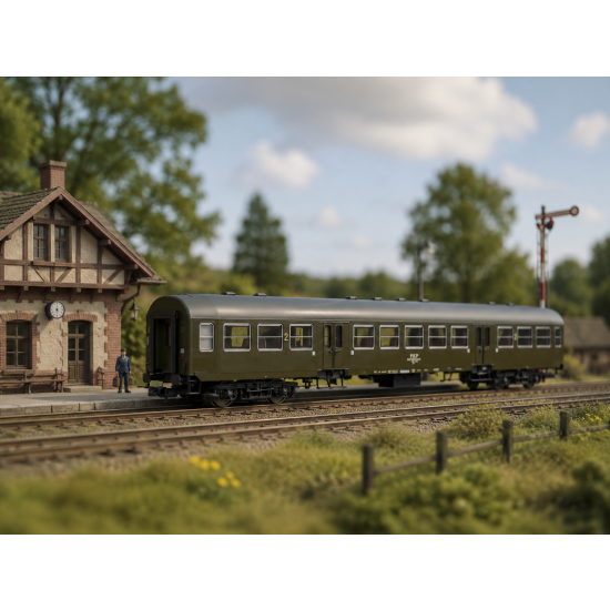 PIKO 96657 , Wagon osobowy 120A „Bonanza” PKP 2 klasa Łódź , H0 1:87