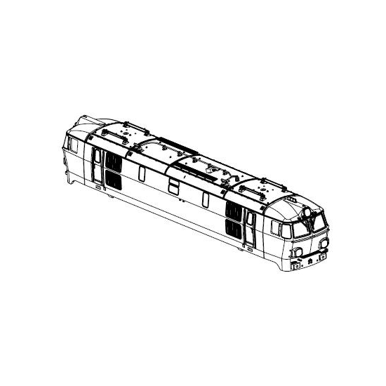 Obudowa do elektrowozu  ET22-243 Piko 96334-02