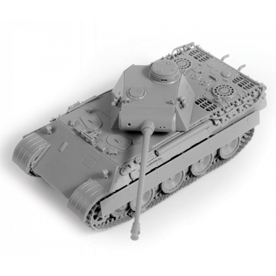 Zvezda 5010  Niemiecki ciężki czołg Panther Ausf.D , 1:72