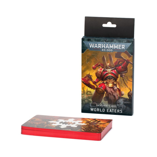 Warhammer 40,000: World Eaters – Karty Jednostek (Datasheet Cards)