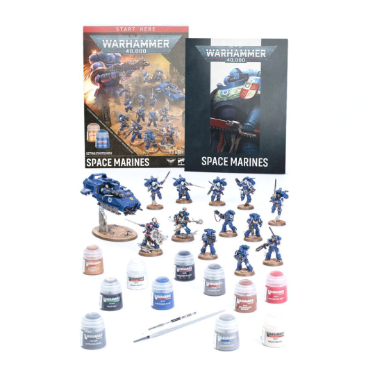 Warhammer 40,000: Getting Started with Space Marines (ENG) – zestaw startowy