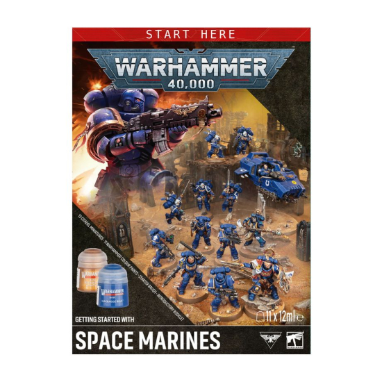 Warhammer 40,000: Getting Started with Space Marines (ENG) – zestaw startowy