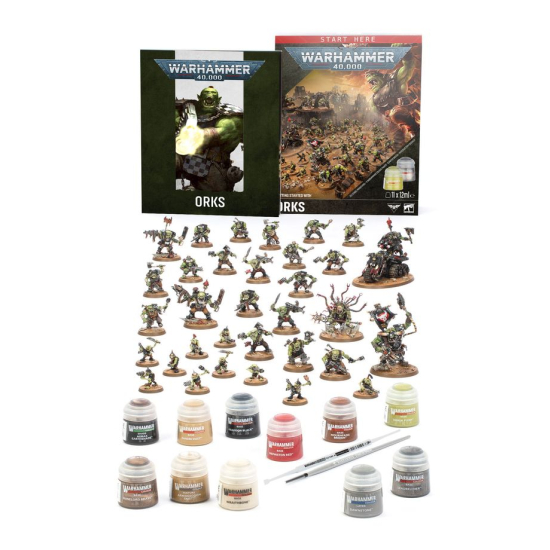 Warhammer 40,000: Getting Started with Orks (ENG) – zestaw startowy 11. edycji