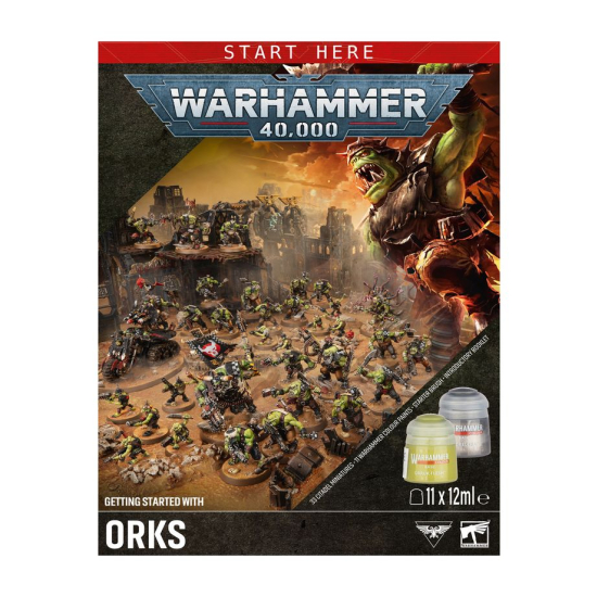 Warhammer 40,000: Getting Started with Orks (ENG) – zestaw startowy 11. edycji