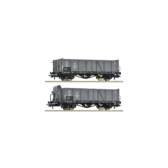 Roco 6600216 , Wagony towarowe PKP „Villach” H0 – zestaw 2 wagonów , skala H0