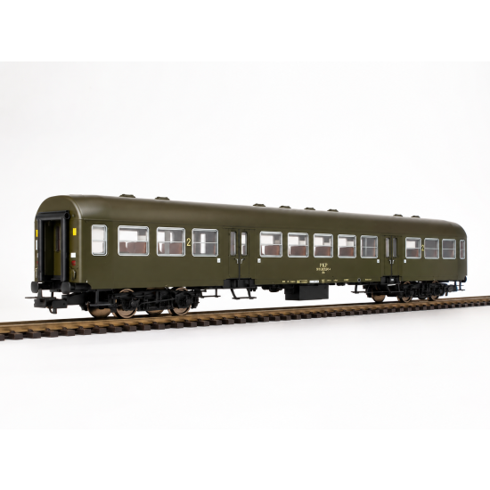 PIKO 96657 , Wagon osobowy 120A „Bonanza” PKP 2 klasa Łódź , H0 1:87