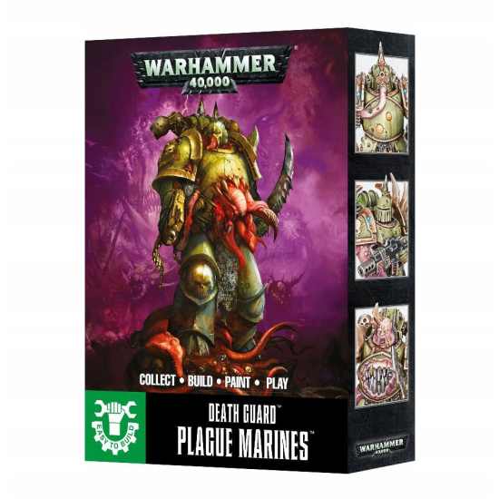 Warhammer 40000: Easy To Build: Death Guard Plague Marines