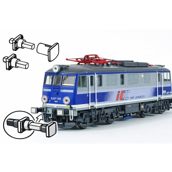PIKO ET96365-81 , bufory do Elektrowóz EP07-198 PKP , skala H0