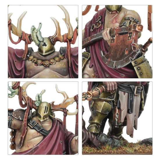 Warhammer Age of Sigmar : Putrid Blightkings Maggotkin of Nurgle