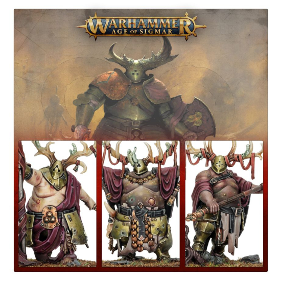 Warhammer Age of Sigmar : Putrid Blightkings Maggotkin of Nurgle