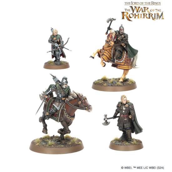MIDDLE-EARTH SBG: Haleth & Háma, Princes of Rohan