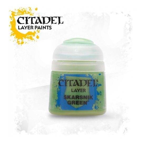 Games Workshop Paints , Layer : SKARSNIK GREEN (12ml)