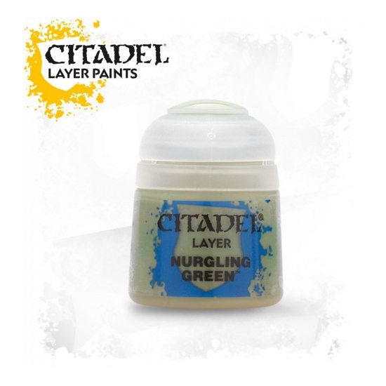 Games Workshop Paints , Layer : NURGLING GREEN (12ml)