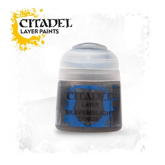 Games Workshop Paints , Layer : SKAVENBLIGHT DINGE (12ml)