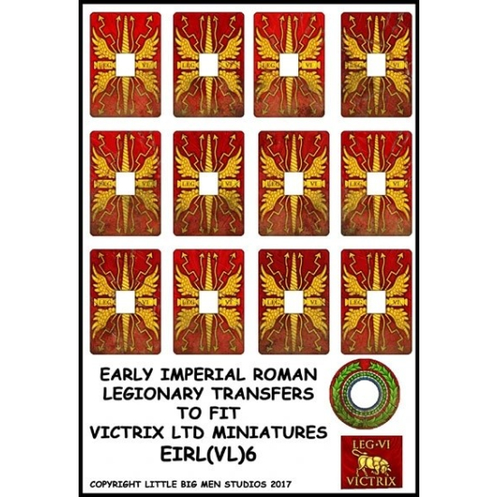 Early Imperial Roman Legionary Shield Transfers 6 , Victrix