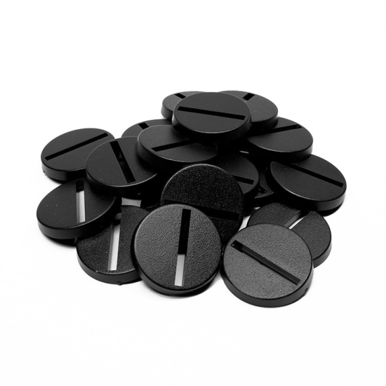 GAMES WORKSHOP , 25mm Slotted Round Miniature Bases x 10