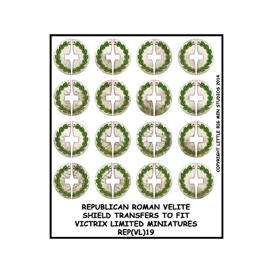 Republican Roman shield designs 19 , Victrix