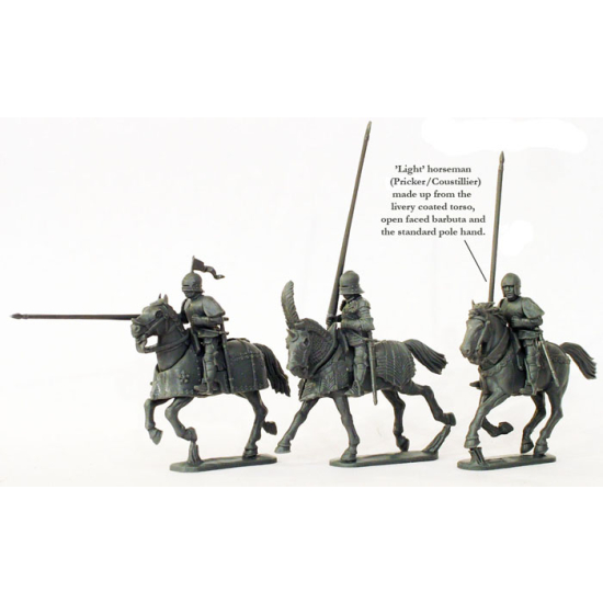 Perry Miniatures WR40 - Mounted Men at Arms 1450-1500