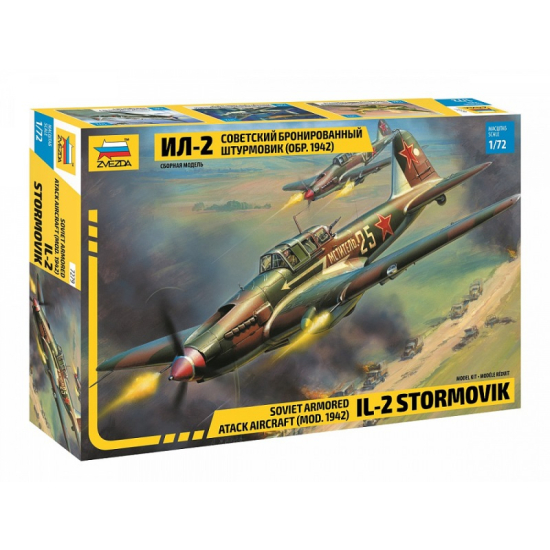 Zvezda 7279 , ILUYSHIN IL-2M -  , 1:72