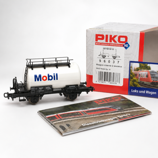 PIKO 96037 , Wagon cysterna Mobil SNCF Ep. IV H0