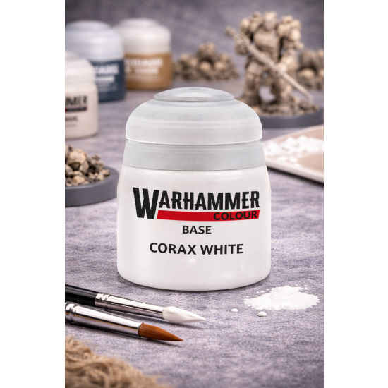 Warhammer Citadel Paints , Base: Corax White (12ml)