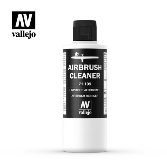 Vallejo " Auxiliaries " 71.199 Airbrush Cleaner 200 ml - Płyn do czyszczenia Aerografu