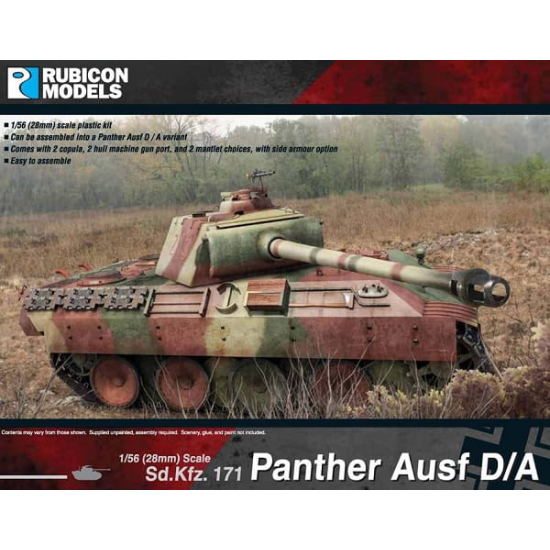 Rubicon Plastic - Panther Ausf D & A