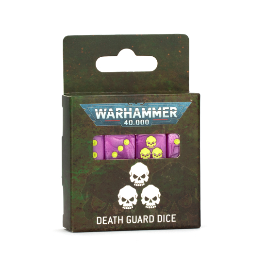 WARHAMMER 40000: DEATH GUARD DICE SET