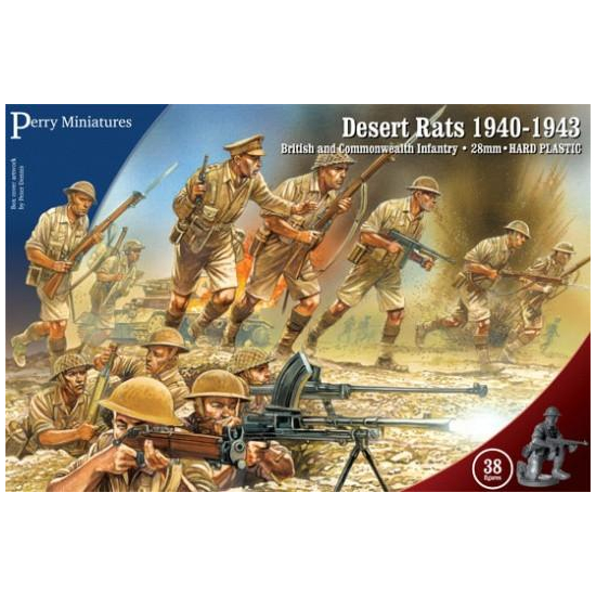 Perry Miniatures - Desert Rats 1940-43, WW1