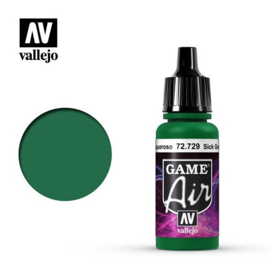 Vallejo Game Air 72.729 Sick Green 17 ml