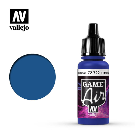 Vallejo Game Air 72.722 Ultramarine Blue 17 ml