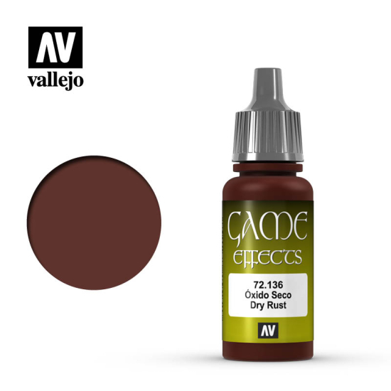 Vallejo Game Color 72.136 Dry Rust 17 ml