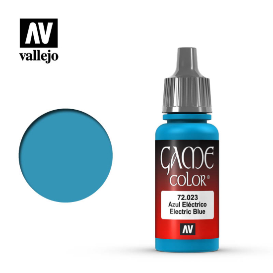 Vallejo Game Color 72.023 Electric Blue 17 ml