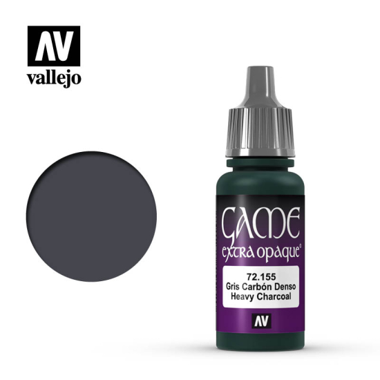 Vallejo Game Color 72.155 Heavy Charcoal 17 ml