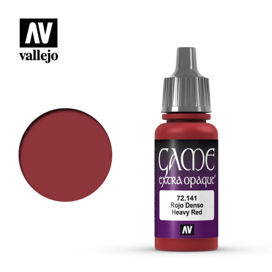 Vallejo Game Color 72.141 Heavy Red 17 ml