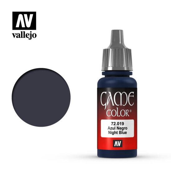 Vallejo Game Color 72.019 Night Blue 17 ml