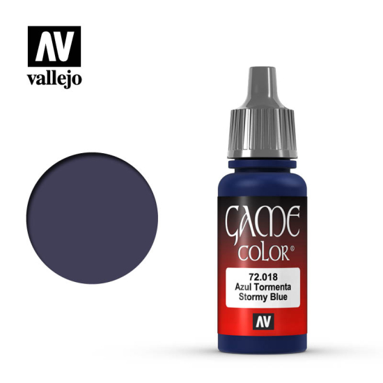 Vallejo Game Color 72.018 Stormy Blue 17 ml