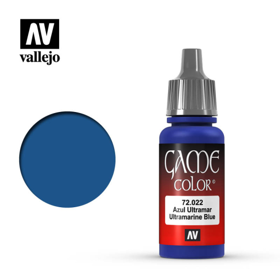 Vallejo Game Color 72.022 Ultramarine Blue 17 ml