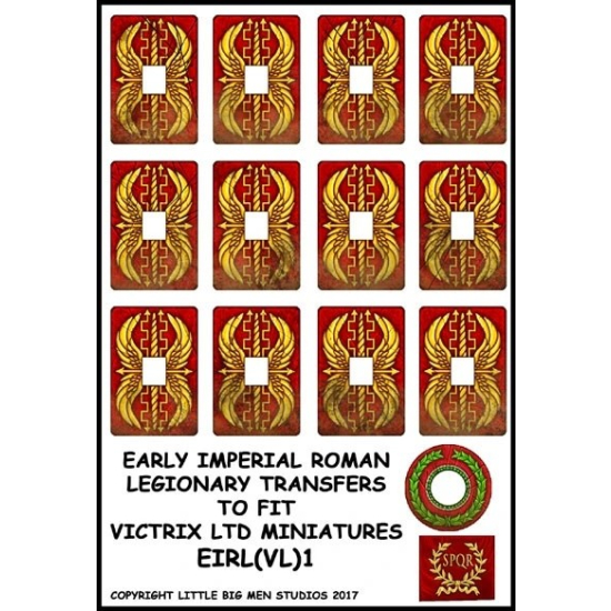 Early Imperial Roman Legionary Shield Transfers 1 , Victrix